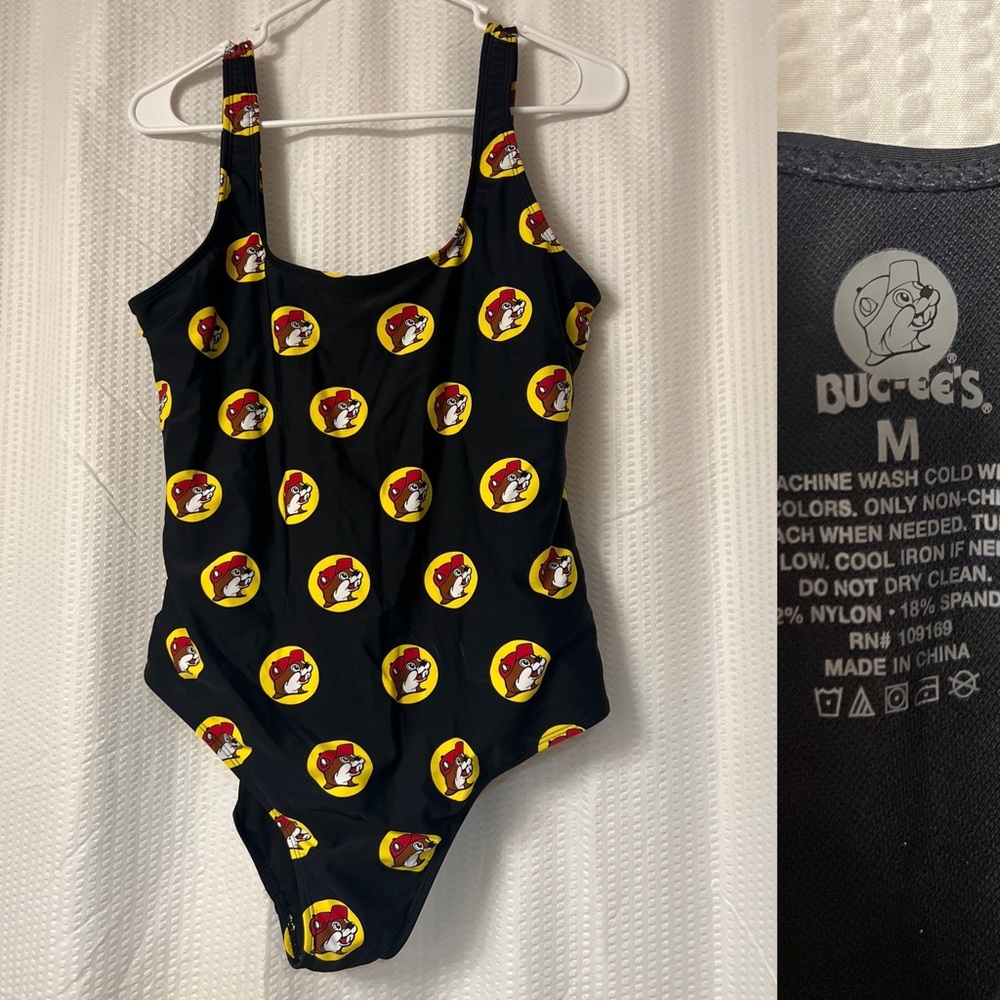 One piece swimsuit buc-ees